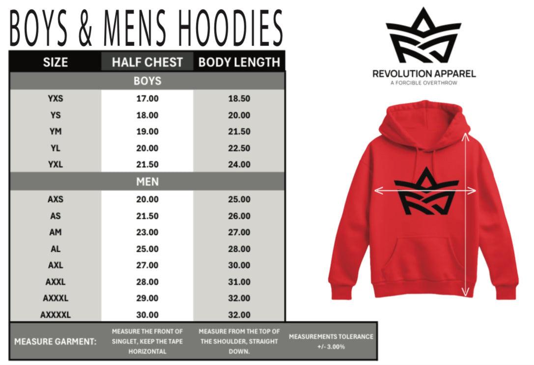 Revolution Elite Wrestling Hoodie USA Made