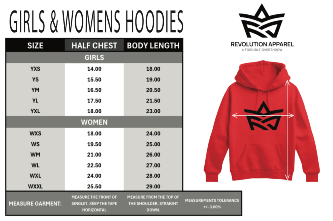 Revolution Elite Wrestling Hoodie USA Made