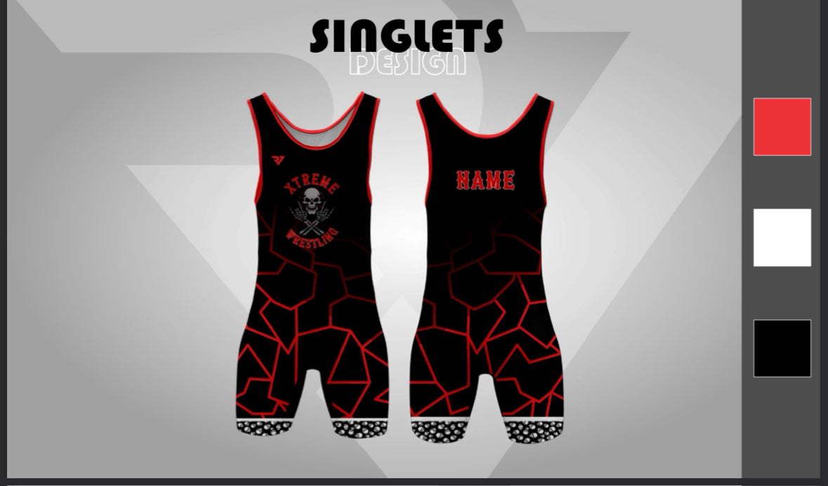 Xtreme Wrestling Singlet