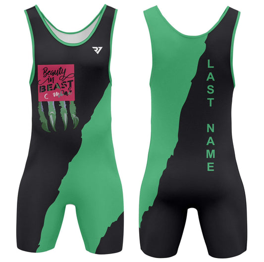 Beauty in Beast Mode Singlet