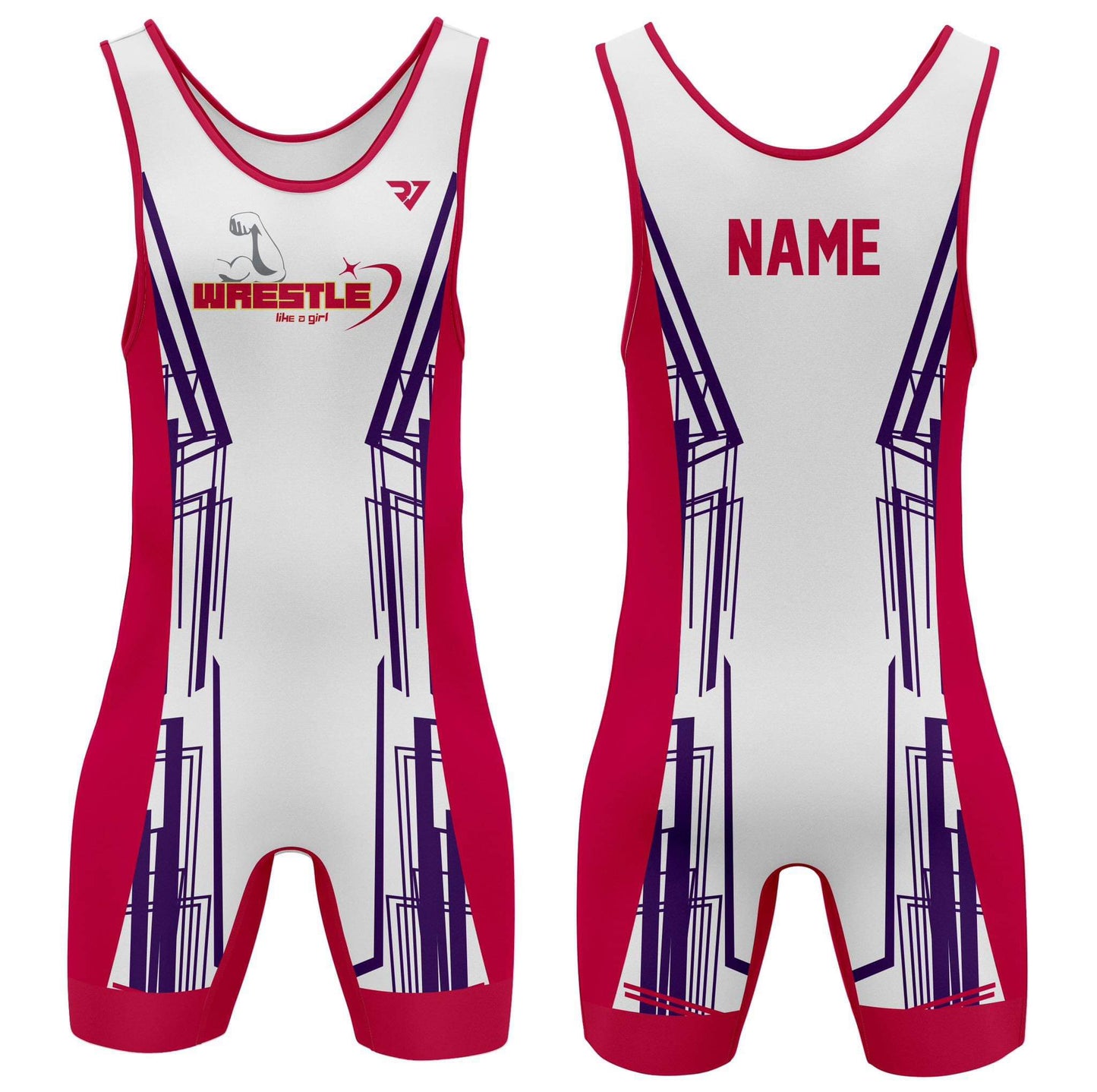 Wrestle Like a Girl Singlet