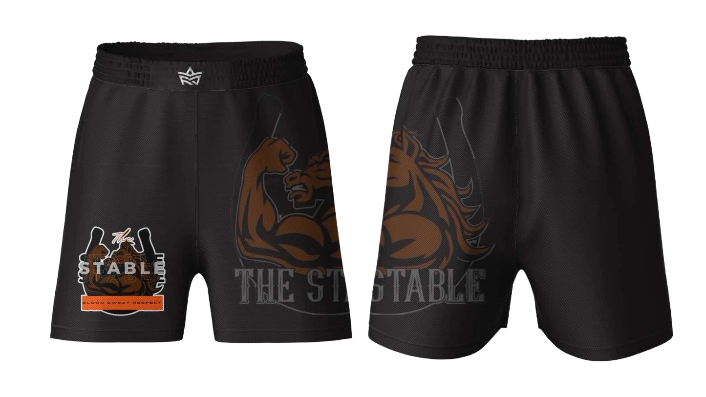 The Stable Blackout Fight Shorts