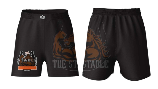 The Stable Blackout Fight Shorts