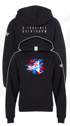 All Star Dual Screen Printed Hoodie IN STOCK LEFTOVER Ready to Ship